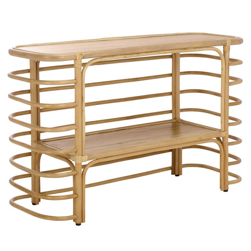 SAFAVIEH Home Maestro Console Table - 47"W x 16"D x 30"H