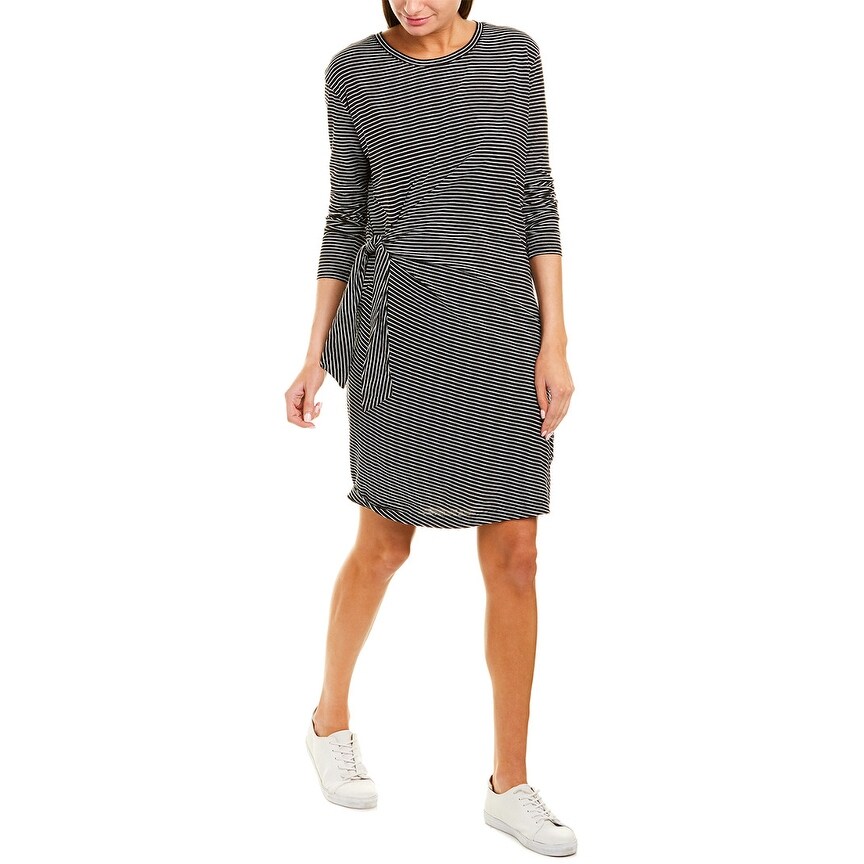 t shirt dress with off white belt