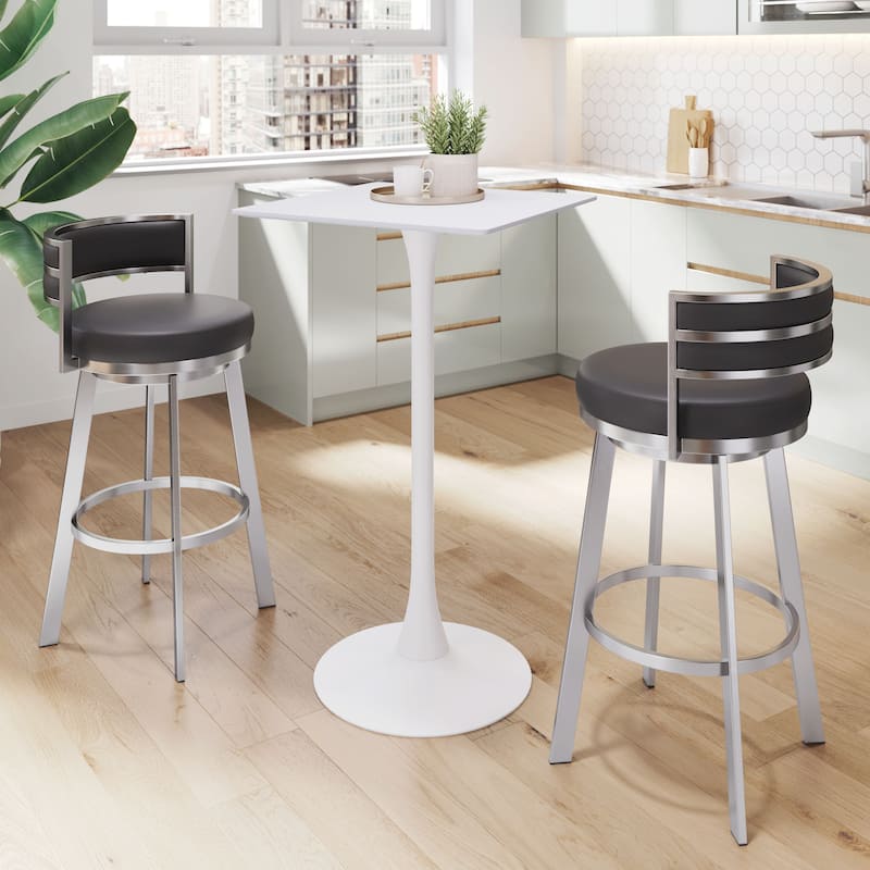 Valleta Bar Table White - White