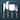 INOX Sundance Cheese Knives 4 Pc. Set