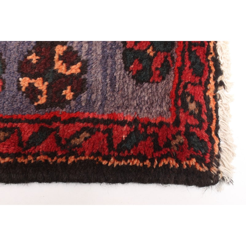 ECARPETGALLERY Hand-knotted Andelz Blue Wool Rug - 4'4 x 7'1