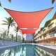 preview thumbnail 5 of 34, ColourTreeUSA Rectangle Sun Shade Sail HDPE Mesh Fabric Screen Canopy UV Block 190 GSM