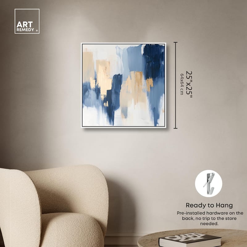 Soothing Hues I Canvas by Art Remedy