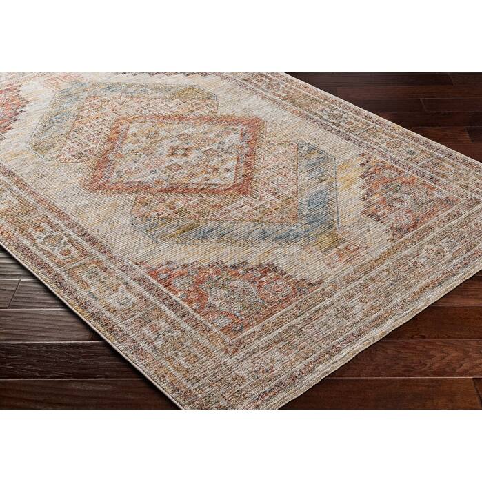 Livabliss Traditional Naila Medallion Area Rug