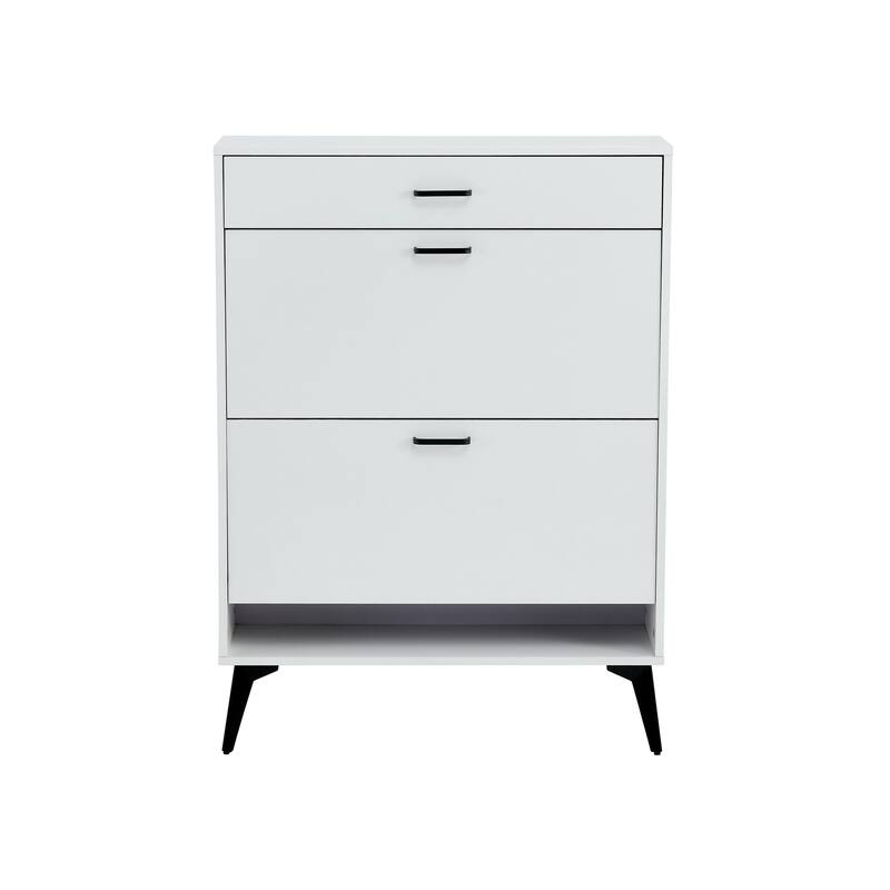 Shoe Cabinet , Shoe storage Shelves, metal leg