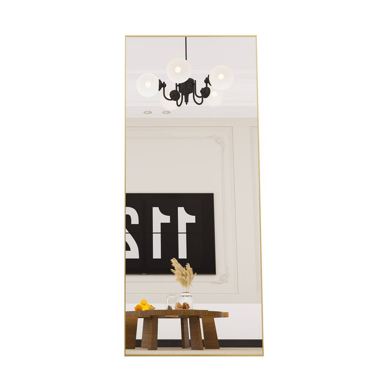 71"x"32" square rounded corners Full Length Mirror