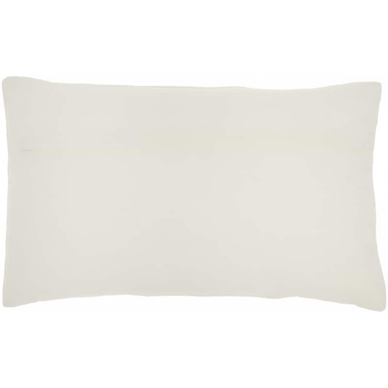 Brilliant Ivory lumbar Pillow