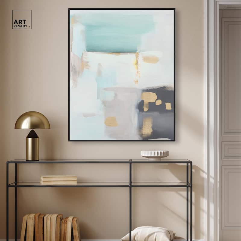 Misty Luxe III Canvas by Art Remedy