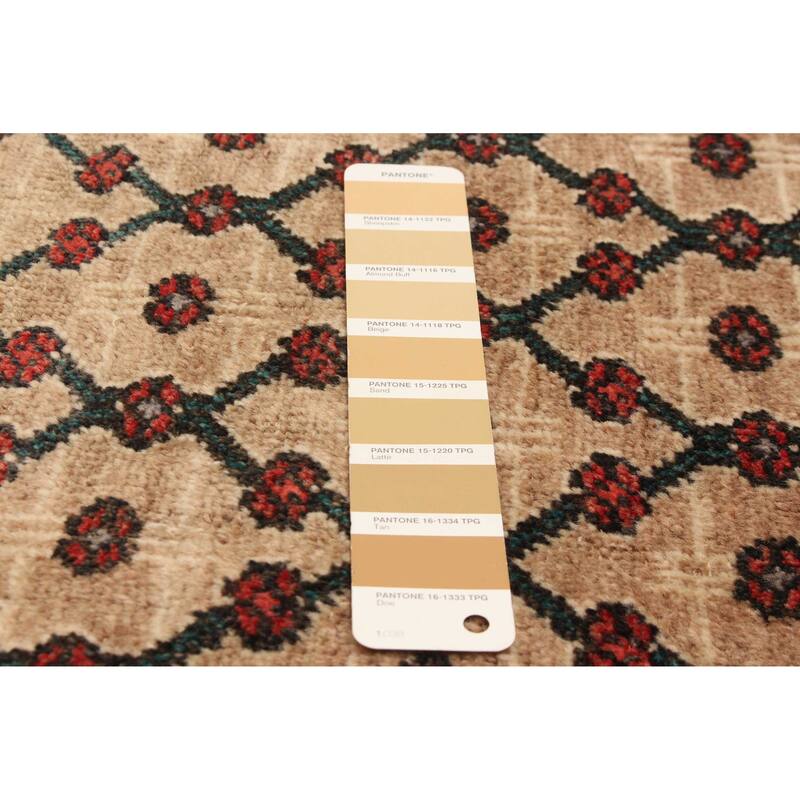 ECARPETGALLERY Hand-knotted Andelz Tan Wool Rug - 5'3 x 8'2