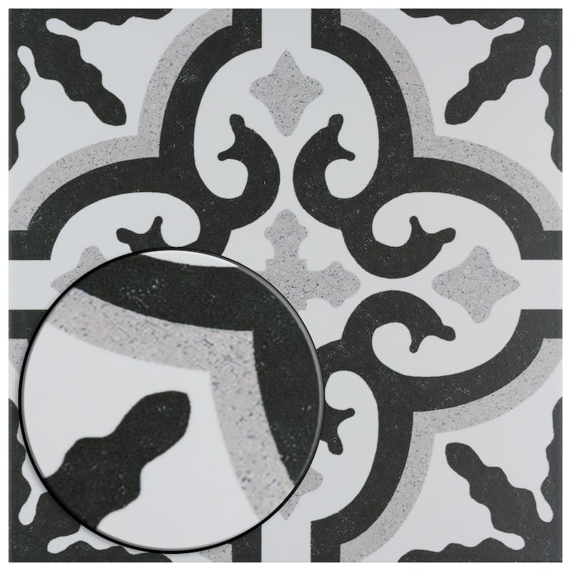 Merola Tile Jaen 9-3/4" x 9-3/4" Porcelain Floor and Wall Tile
