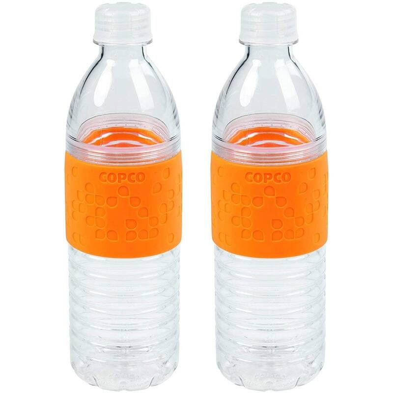 Copco Hydra Resuable Water Bottle 2 Pack - 16.9 oz each - Orange - 2 Piece