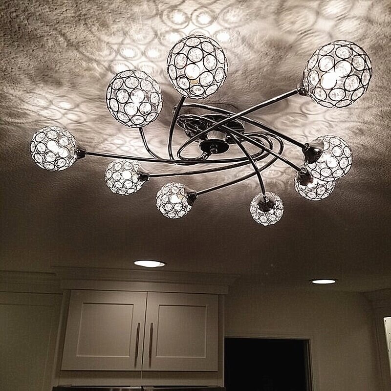 Sphere flush mount ceiling light hotsell