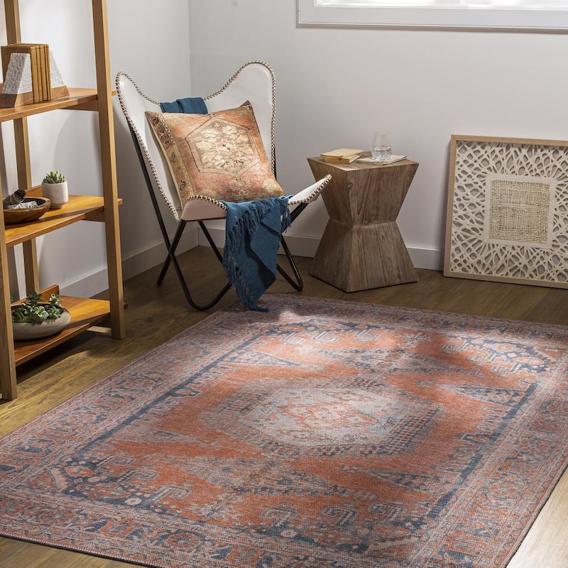 Livabliss Colin Traditional Washable Area Rug. - 2' 7" x 10' - Runner