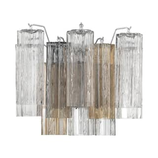 Addis 2 Light Polished Chrome Wall Mount - 14.5"W x 11.5"H x 9.75"D