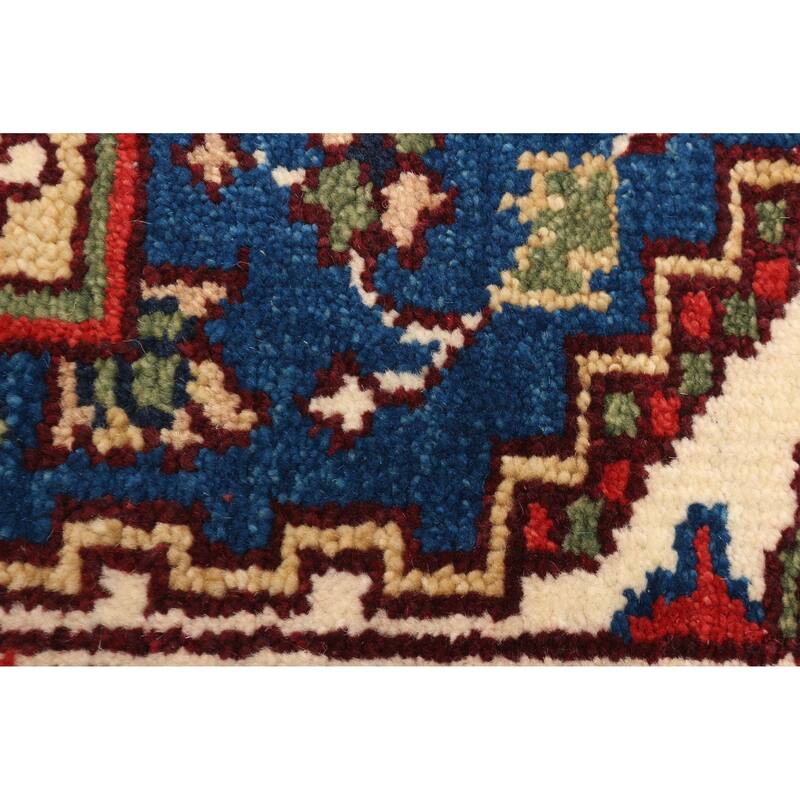 ECARPETGALLERY Hand-knotted Serapi Heritage Navy Wool Rug - 2'6 x 8'0