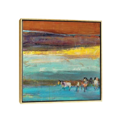 iCanvas "Claire de Lune" by Dominique Samyn Framed Canvas Print