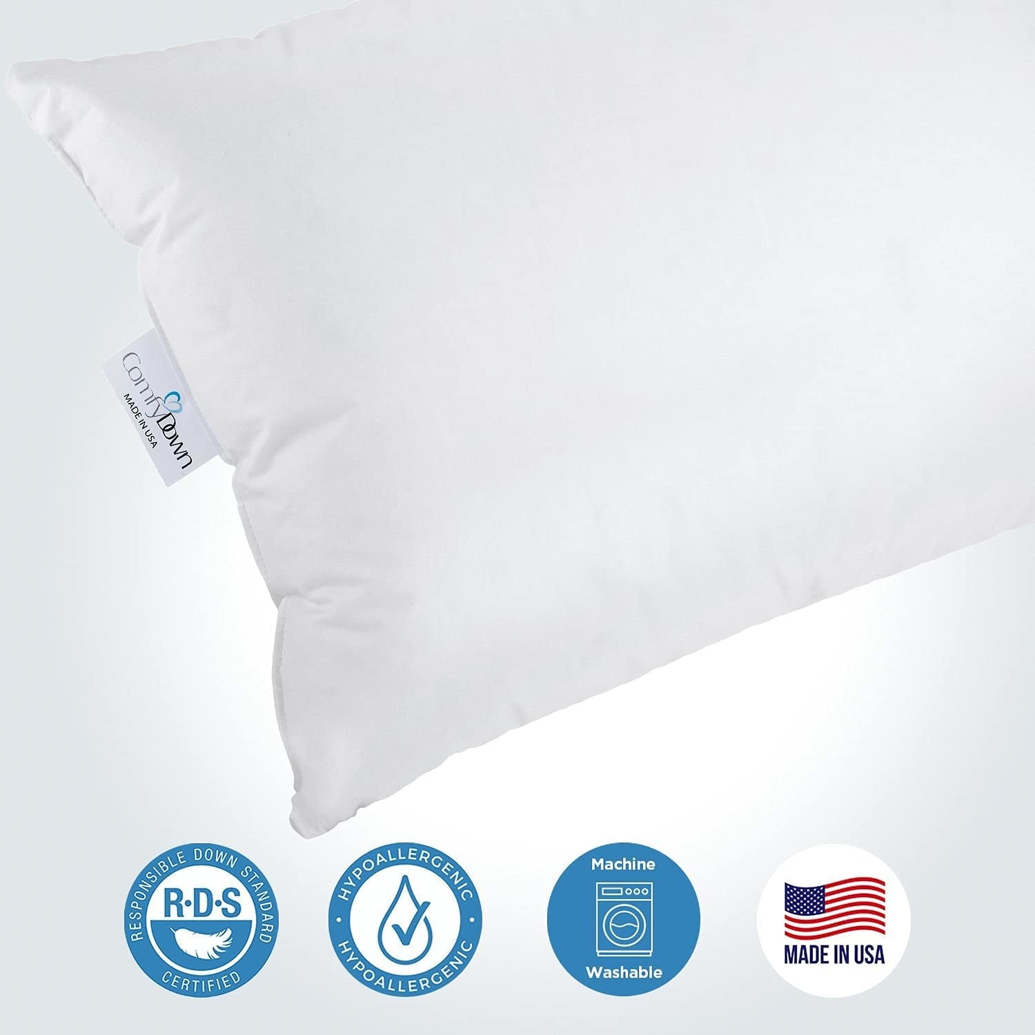 Comfy down shop travel pillow