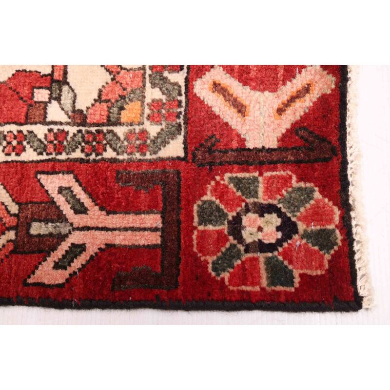 ECARPETGALLERY Hand-knotted Anadol Dark Red Wool Rug - 4'10 x 7'9