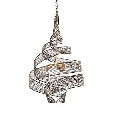 Varaluz Flow 3-Light Twist Pendant