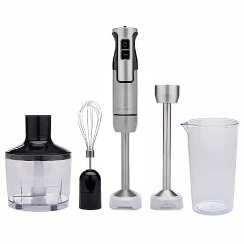 ChefWave 500W 9-Speed Immersion Hand Blender with Various Attachments