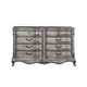 preview thumbnail 2 of 4, Catherine Antique Platinum 8-Drawer Dresser