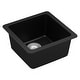 preview thumbnail 8 of 15, Karran Undermount Quartz Bar Single Bowl Sink