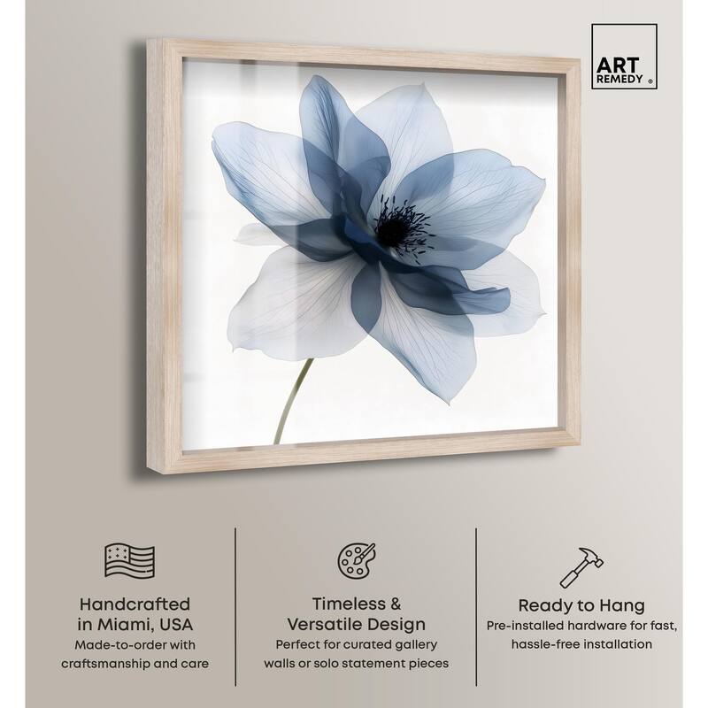 Morning Petalia I Shadowbox by Art Remedy