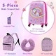 preview thumbnail 20 of 38, Costway 5 PCS Kids Luggage Set with Backpack Neck Pillow Luggage Tag - See Details
