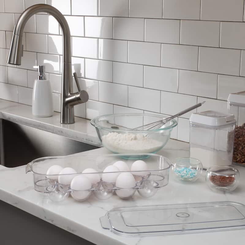 Kitchen Details 16 Compartment Egg Holder - 12.99" x 5.71" x 2.95"