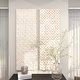 preview thumbnail 6 of 16, White MDF Traditional Wall Decor Abstract (Set of 2)