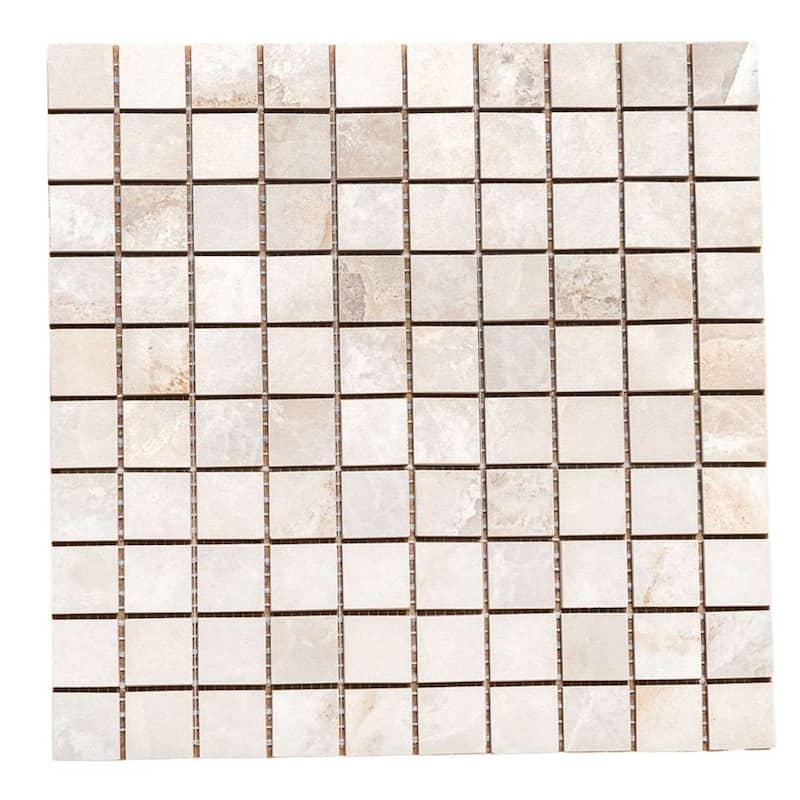 Banff 1x1 Matte Porcelain Grid Mosaic Tile - Floor, Wall & Backsplash