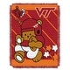 preview thumbnail 2 of 19, NCAA Full Back Jacquard Baby Throw Blanket