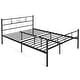 preview thumbnail 1 of 13, Costway Twin/Queen/Full Metal Platform Bed Frame with Headboard and Queen
