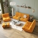 preview thumbnail 24 of 31, Sponge Lazy Sofa Set Teddy Fabric Couches
