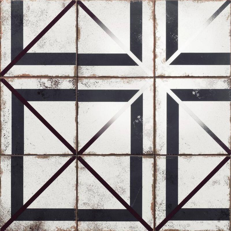 The Tile Life Metallici 8x8 Brown Matte Porcelain Metal Look Floor & Wall Tile