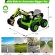 preview thumbnail 22 of 22, Kids Ride-On Electric Excavator Digger with Remote Control
