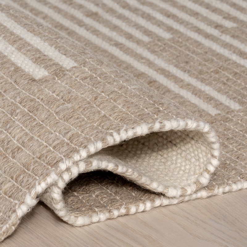 Drift Reversible Wool Area Rug
