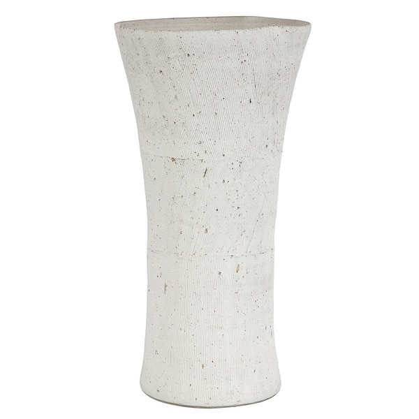 slide 2 of 5, Uttermost Floreana Tall White Vase