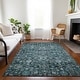 preview thumbnail 55 of 152, Machine Washable Indoor/ Outdoor Chantille Traditional Vintage Floral Rug