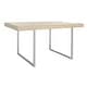 preview thumbnail 28 of 37, SAFAVIEH Cael Modern Industrial Farmhouse Dining Table - 59 in. W x 33 in. D x 30 in. H