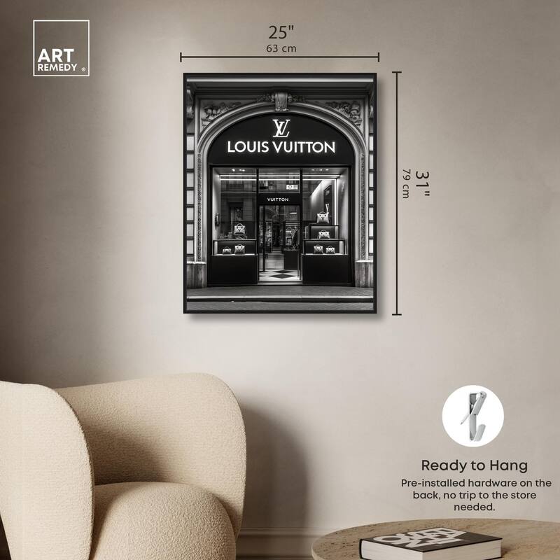 House of Vuitton I Canvas by Art Remedy