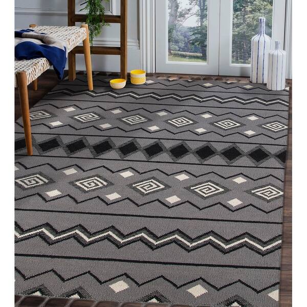 The Curated Nomad Farmhouse Accent Wool Area Rug