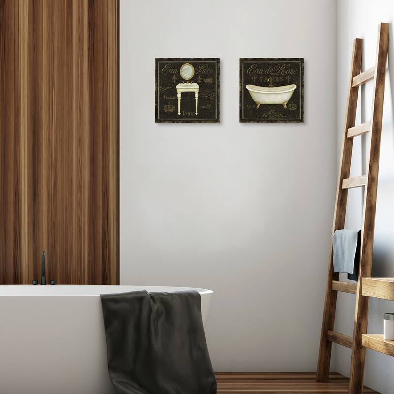 Bain de Luxe II, Bain de Luxe IV by Daphne Brissonnet Canvas Art Prints