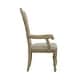 preview thumbnail 4 of 8, Magnolia Manor Weathered Bisque Splat Back Upholstered Arm Chair (Set of 2)