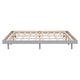 preview thumbnail 7 of 7, Wooden Queen Platform Bed Frame for Kids Teens Adults, Queen Size Bedframe with Solid Wood Slats Support, Not Included Headboard