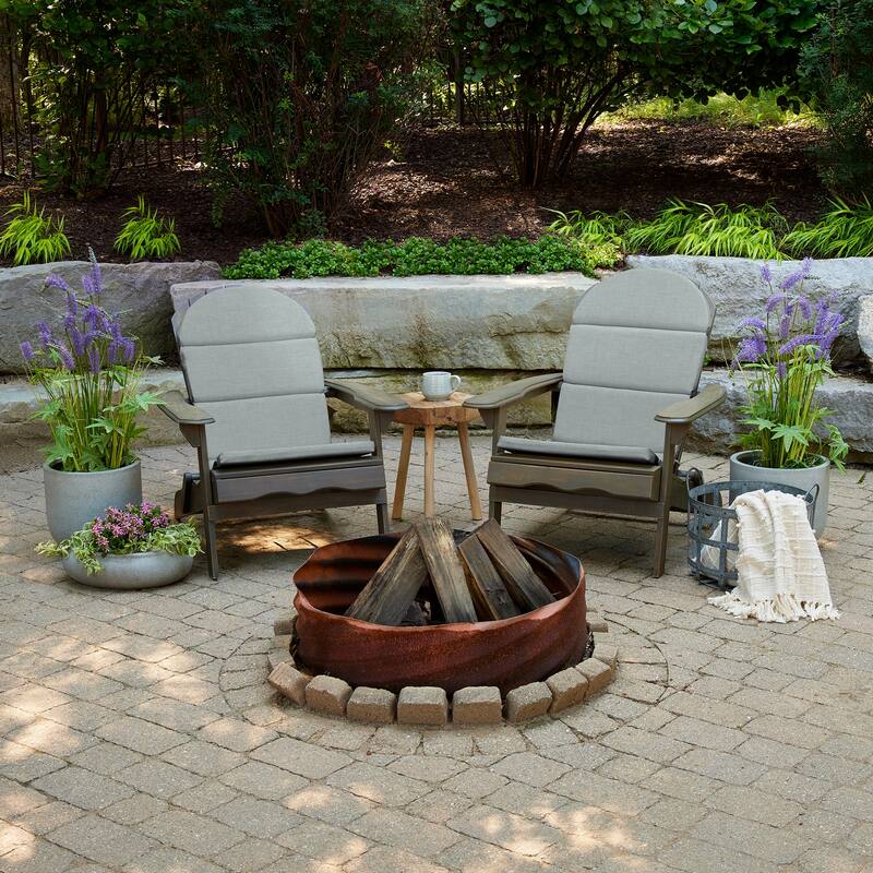ARDEN Outdoor Foam Adirondack Cushion, Set of 2