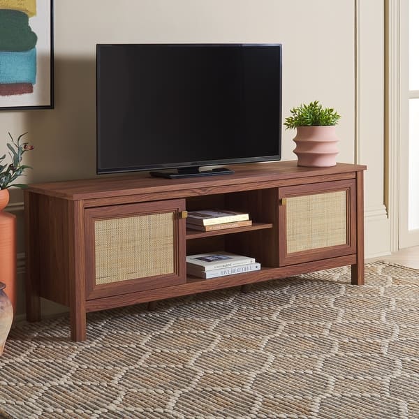 Safavieh Esma Distressed Black Casual Mdf Media Cabinet
