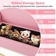 preview thumbnail 8 of 8, Gymax Kids Sofa Armrest Chair Lounge Couch Wood Construction Storage
