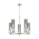 Option Satin Nickel / Light Smoke