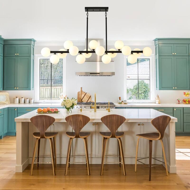 16 Light Modern Sputnik Chandelier Kitchen island Pendant Lights island